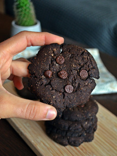 Una foto de Galletas de algarroba