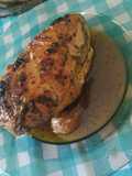Pollo asado al horno