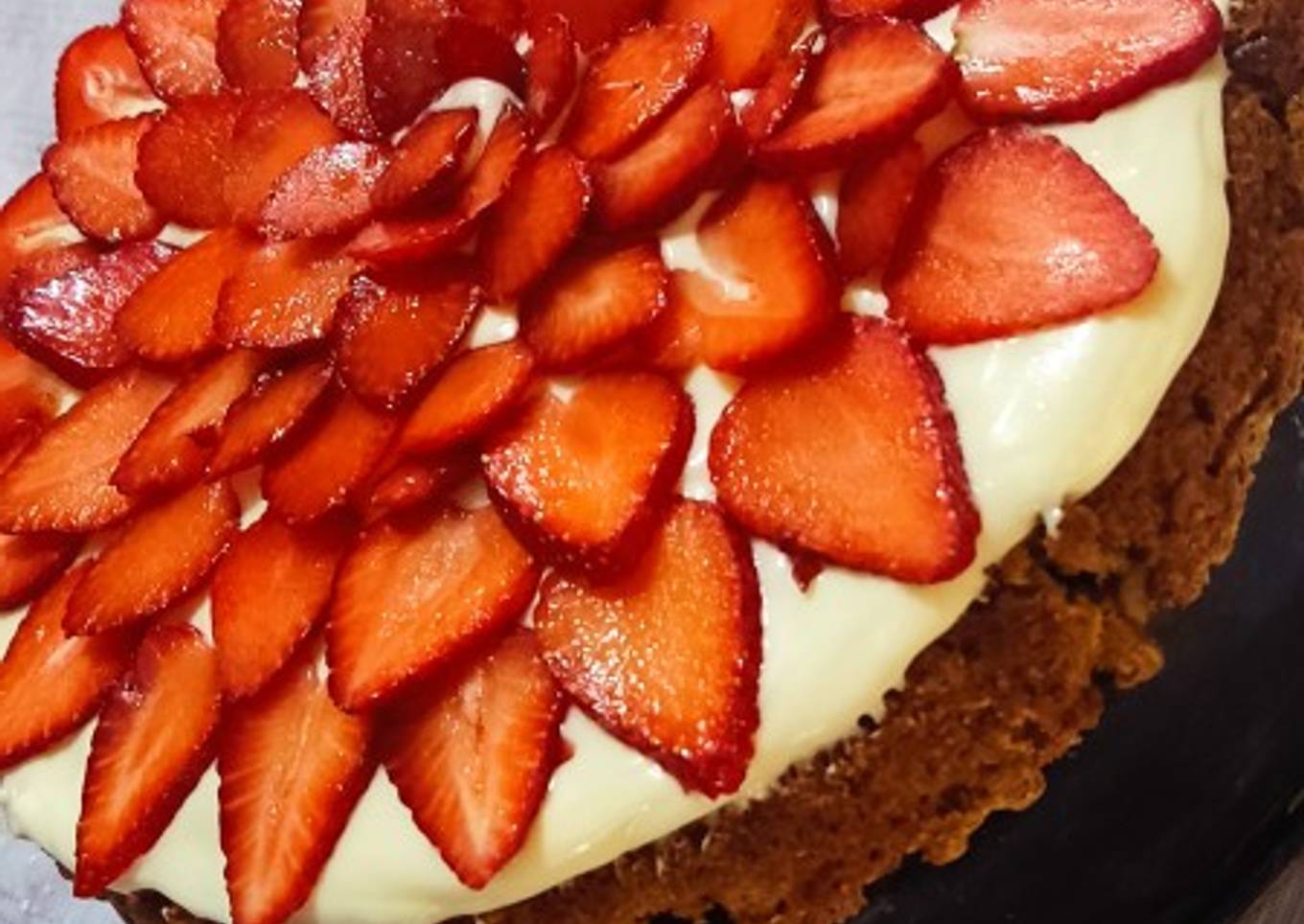 Mostachon de fresa 🍓