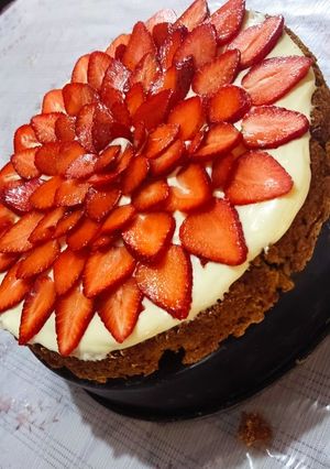 Una foto de Mostachon de fresa 🍓