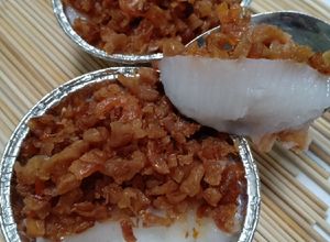 Foto resep (Seri Cemilan). Ham Pan kue beras ebi tradisional Singkawang