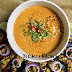 A picture of Satay Peanut Sauce.