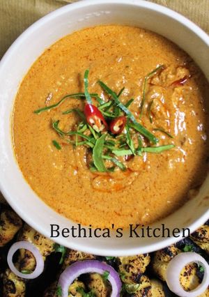 A picture of Satay Peanut Sauce.