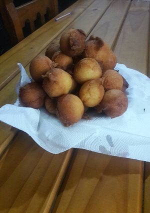 Una foto de Buñuelos de limón