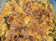 Una foto de quiche sin masa