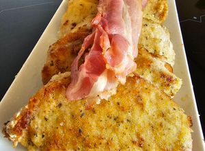 Una foto de Libritos de lomo rellenos de bacon