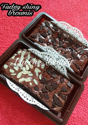Foto resep Fudgy shiny brownis