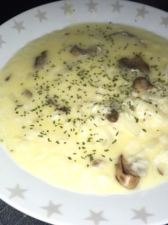 Una foto de Risotto de champiñones
