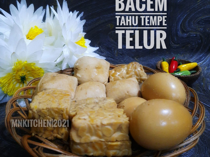 Standar Resep gampang buat Bacem Tahu Tempe Telur dijamin gurih