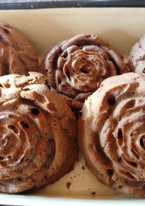 Una foto de Galletitas sin tacc con chocolate, banana y mantequilla de maní
