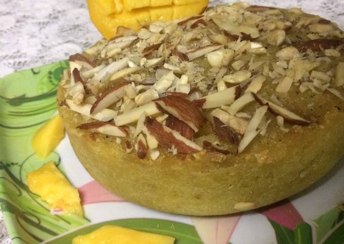 Recipe of Speedy Sooji Mango Cake