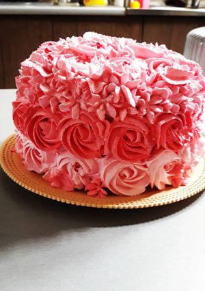 عکسی از دستور کیک شیفون اسفنجی