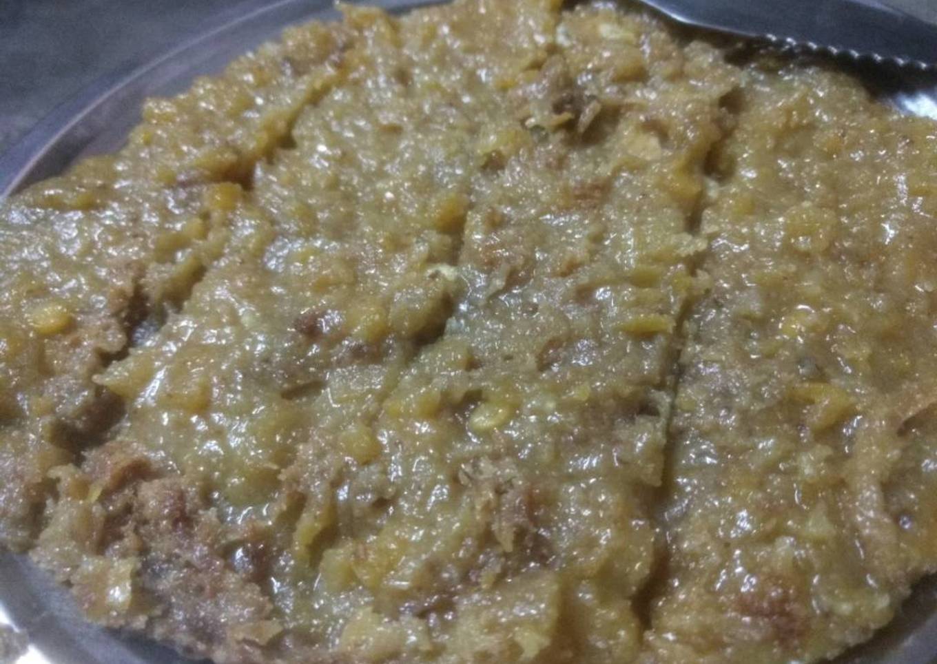 Chana daal halwa