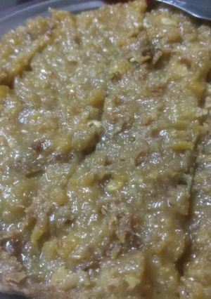 A picture of Chana daal halwa.