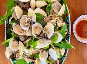 Hình của món Nghêu Hấp Thái Siêu Cay (Nhiều Xả & Húng).