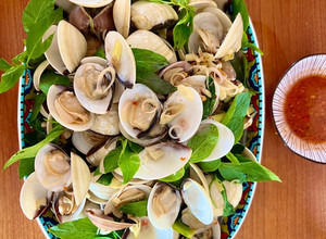Hình của món Nghêu Hấp Thái Siêu Cay (Nhiều Xả & Húng).