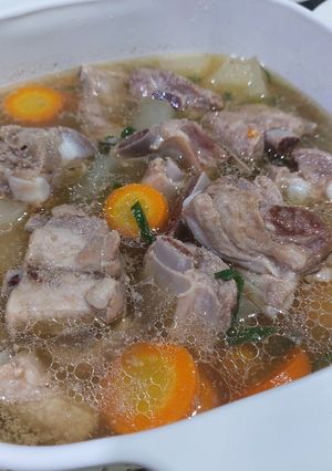 Foto resep Sup Iga Babi Tangkua/Kundur