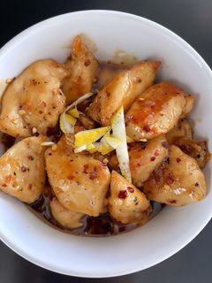 A picture of Lemon Honey Garlic Chicken.