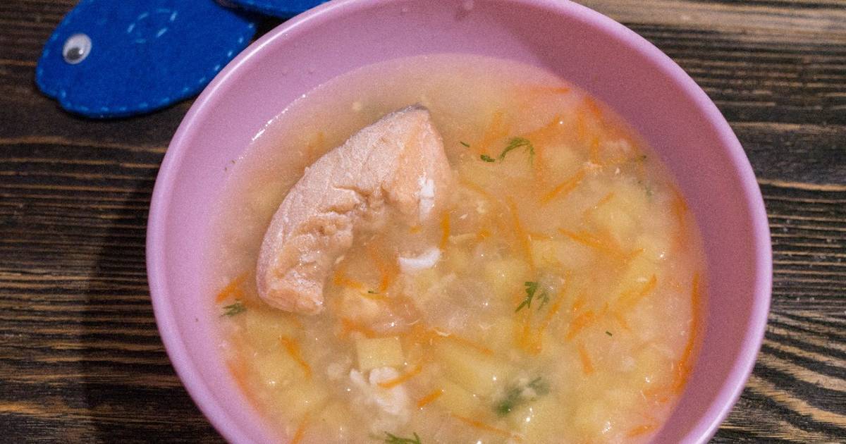Детский рыбный суп