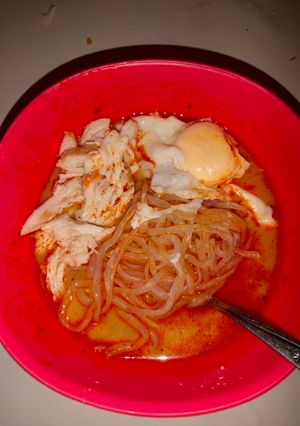 Foto resep Mie laksa singapure shirataki