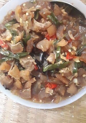 Foto resep Kikil Cabai Hijau