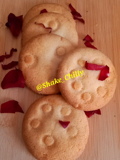 A picture of Gulab Jamun Cookies.