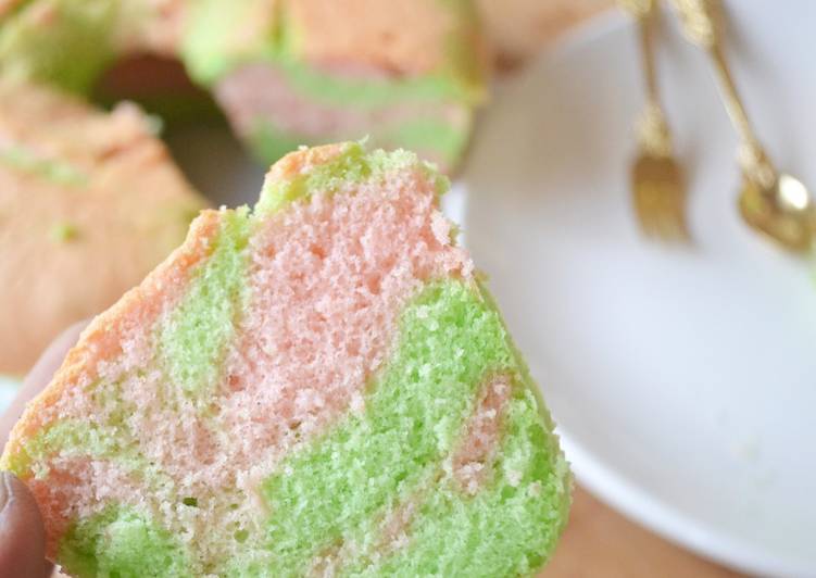 Anti Ribet, Memasak Bolu panggang Framboze Pandan praktis