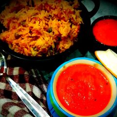 A picture of Raw turmeric chutney.