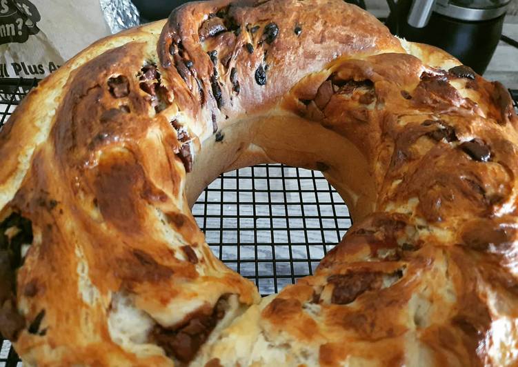 Hefezopf mal anders !!🥰Mit Schokolade 🍫 🍫