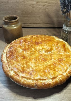 Une photo de Ma 1ère galette à la frangipane