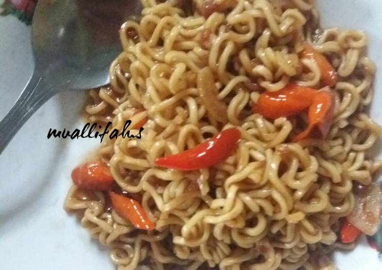 Resep Mie Goreng Oseng Cabe, Bikin Ngiler