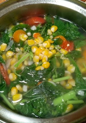 Foto resep Tumis sayur bayam