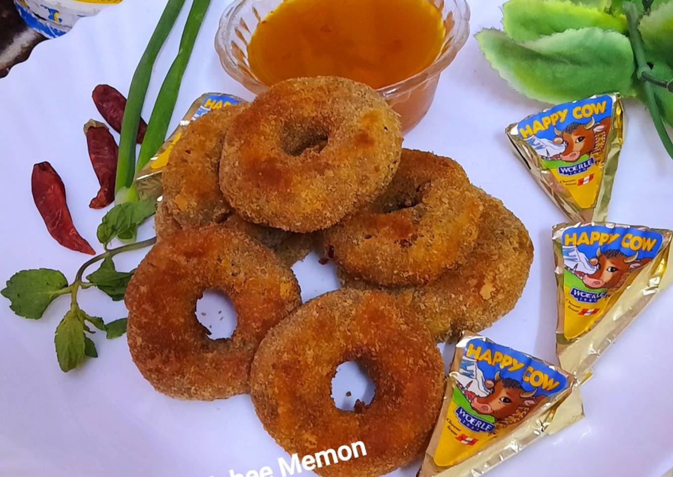 Cheezy potato donuts