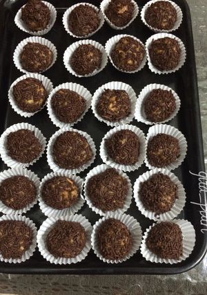 Foto resep Bola-bola biskuit gulung meses