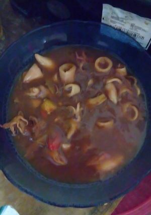 Foto resep Cumi saus pedas