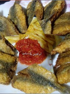 صورة لوصفة سردين مقلي🇩🇿