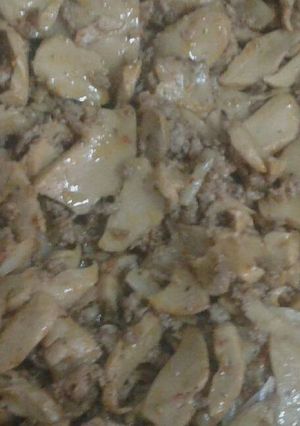 صورة لوصفة فطر (باللحمه)
