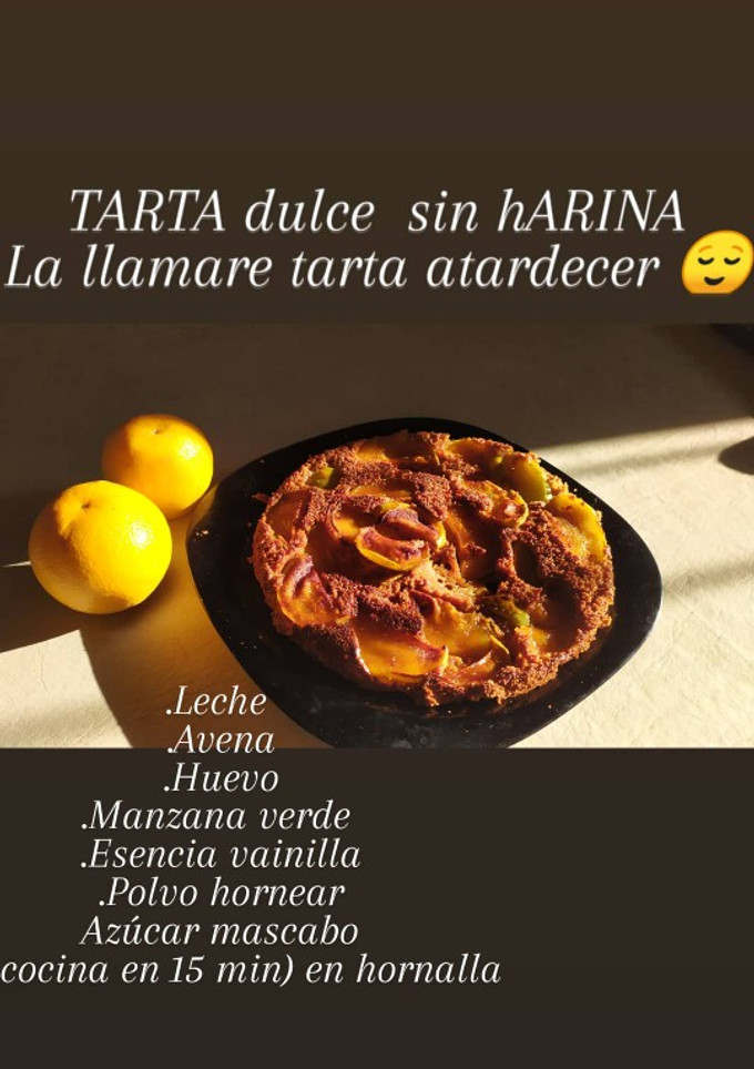 Una foto de Tarta dulce sin harina