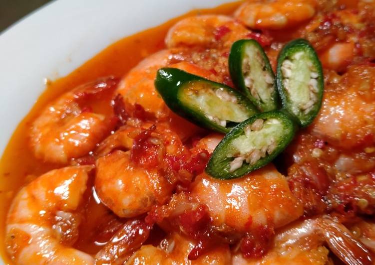 Udang Saos Merah
