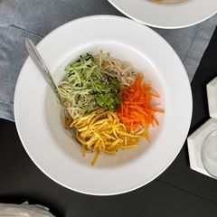 A picture of Cold Sesame Noodle Salad.