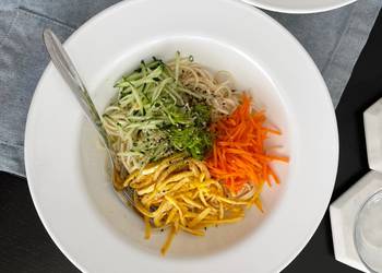 Recipe: Delicious Cold Sesame Noodle Salad