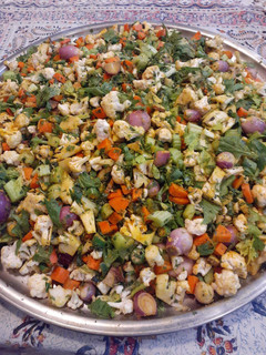 عکسی از دستور ترشی هفت بیجار