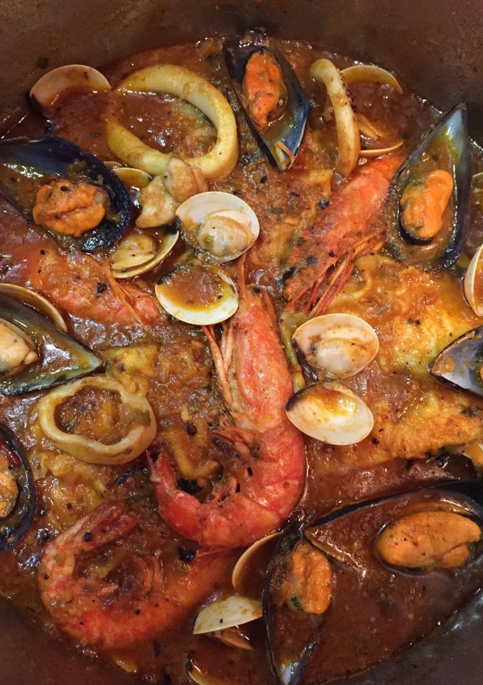 Una foto de Zarzuela de pescado