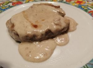 Foto di Filetto con salsa di funghi porcini