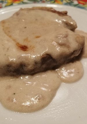 Foto di Filetto con salsa di funghi porcini