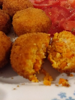 Foto di Polpette di pollo e carote