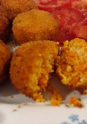 Foto di Polpette di pollo e carote