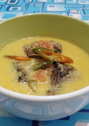 Foto resep Gulai ikan manyung asap