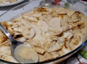 Foto de Lulas Gratinadas com Palmito e Vermout (R. Própria)