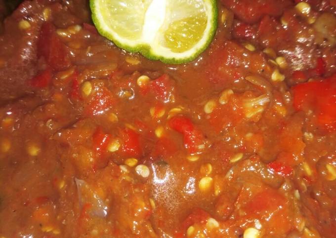 Resep Sambal Mentah Segar Oleh Tamala Utami Cookpad